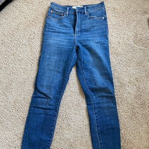 Denim Forum Lola High Rise Skinny 30L 27W